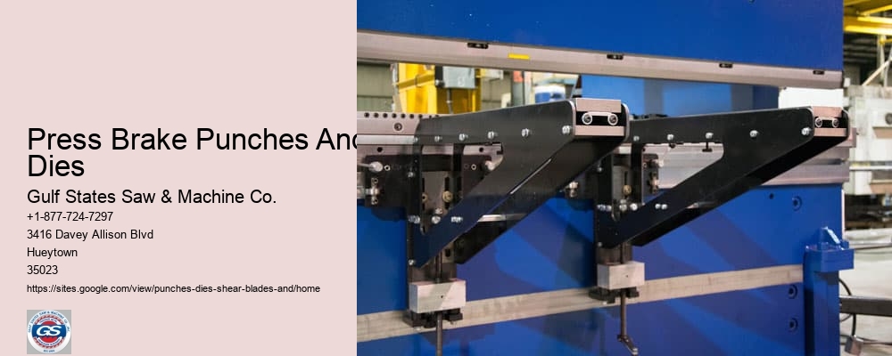 Press Brake Tooling Chart